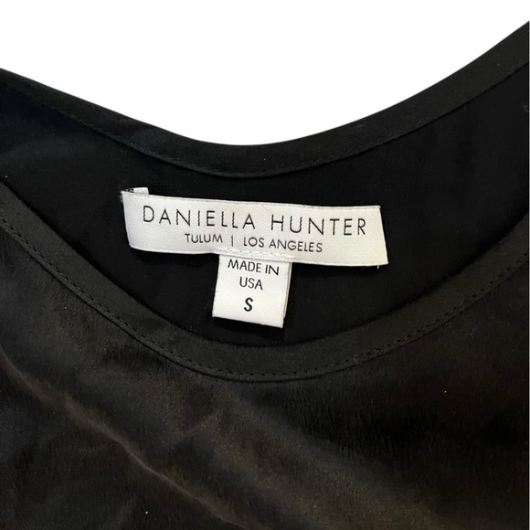 Daniella Hunter Elegant Black Maxi Dress size Small - Picture 3 of 3